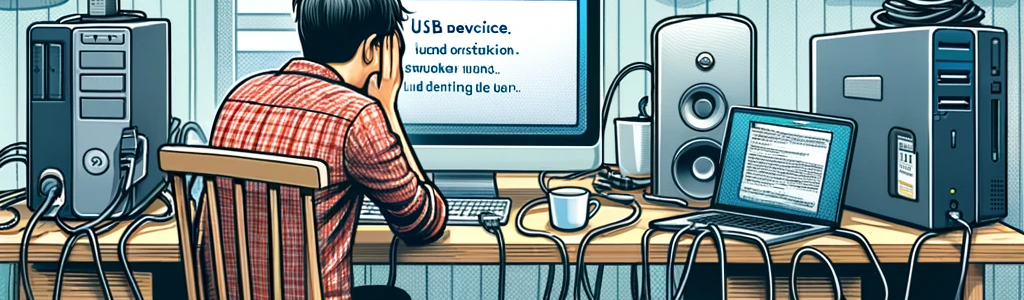 셀레니움 USB 관련 오류 메시지